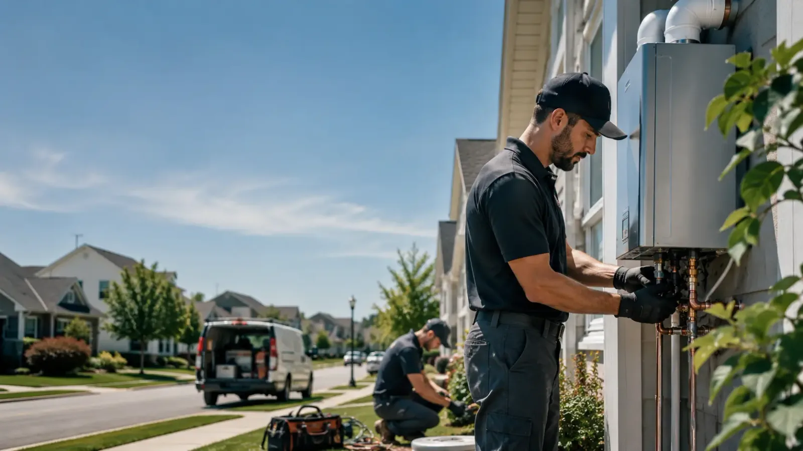 Tankless Water Heater Installation in Bison, KS
